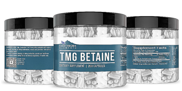 TMG Betaine Anhydrous Trimethylglycine Capsules